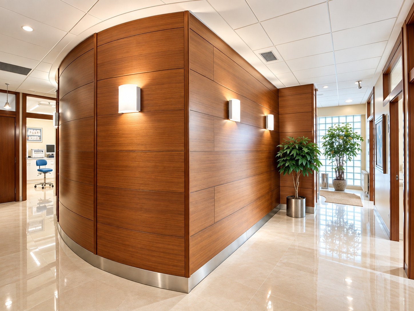 Pasillo Clínica Dental Dentalona