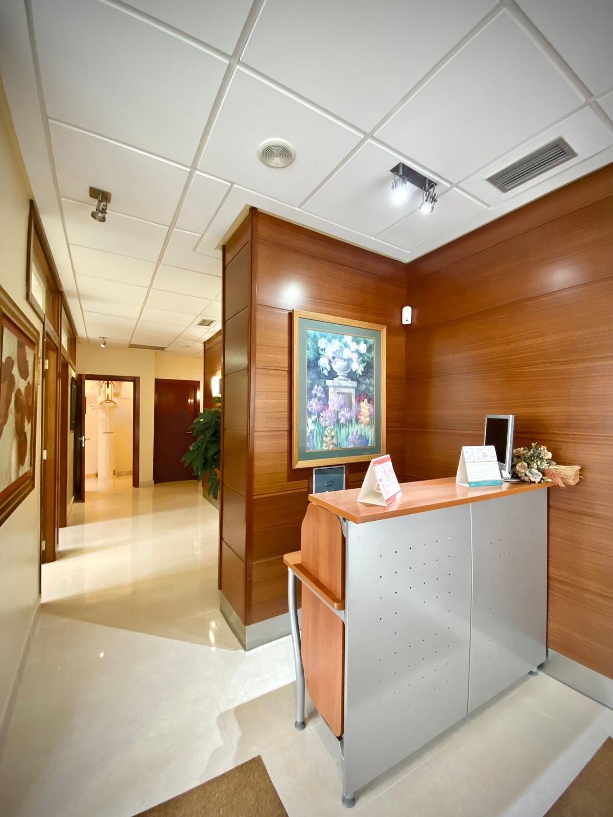 Recepción de la Clínica Dental Dentalona en Eibar